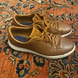 Cole Hagan Men’s GrandPro Leather Tennis Shoes Size 7.5M